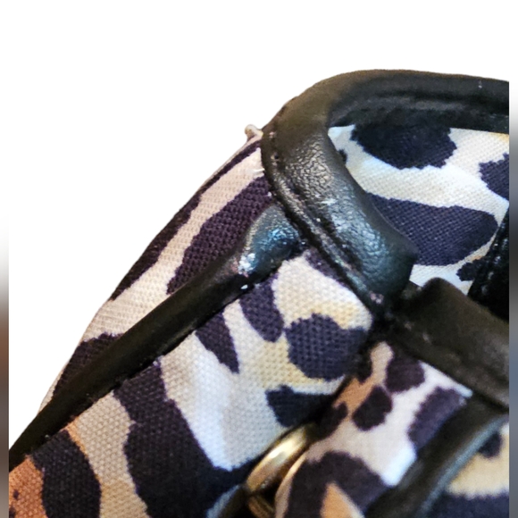 Leopard color print tote bag - Picture 2 of 6